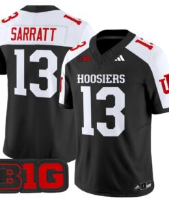 Elijah Sarratt Jersey 13 Indiana Hoosiers 2025 Limited Stitched Black Alter 12b8dada 8be5 4504 a59a effeaee2a55e
