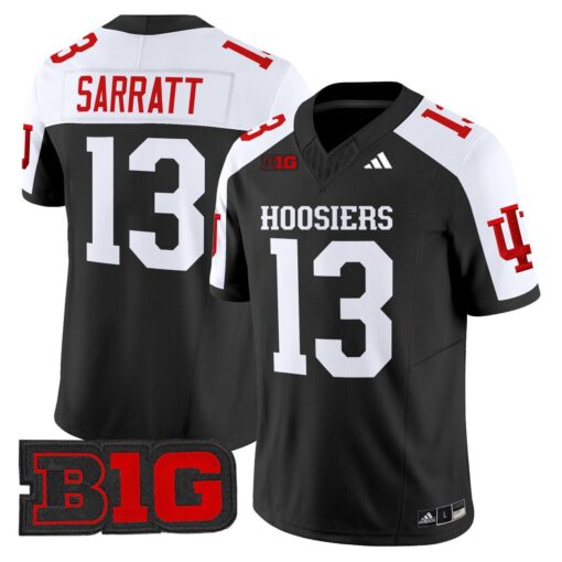 Elijah Sarratt Jersey #13 Indiana Hoosiers 2025 Limited Stitched - Image 3