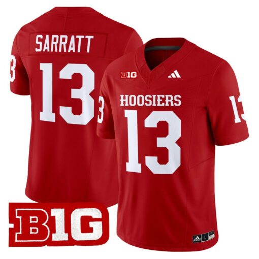 Elijah Sarratt Jersey #13 Indiana Hoosiers 2025 Limited Stitched - Image 5