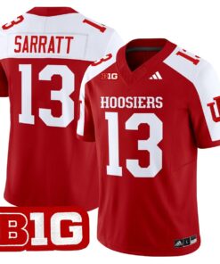 Elijah Sarratt Jersey 13 Indiana Hoosiers 2025 Limited Stitched Crimson Alter df4be68b a6c8 4428 9280 88fbb7f30144