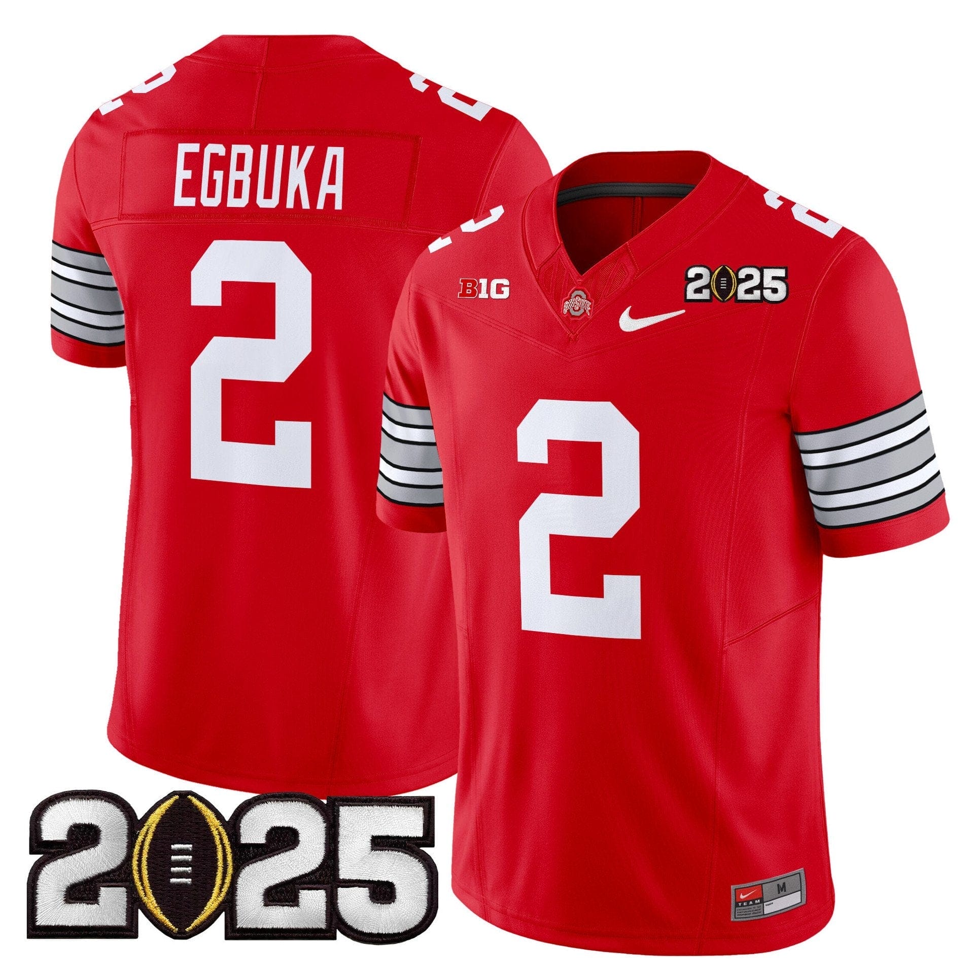 Caleb Downs Jersey #2 Ohio State Buckeyes 2025 Vapor Limited Stitched 5 Caleb Downs Jersey #2 Ohio State Buckeyes 2025 Vapor Limited Stitched - Image 5