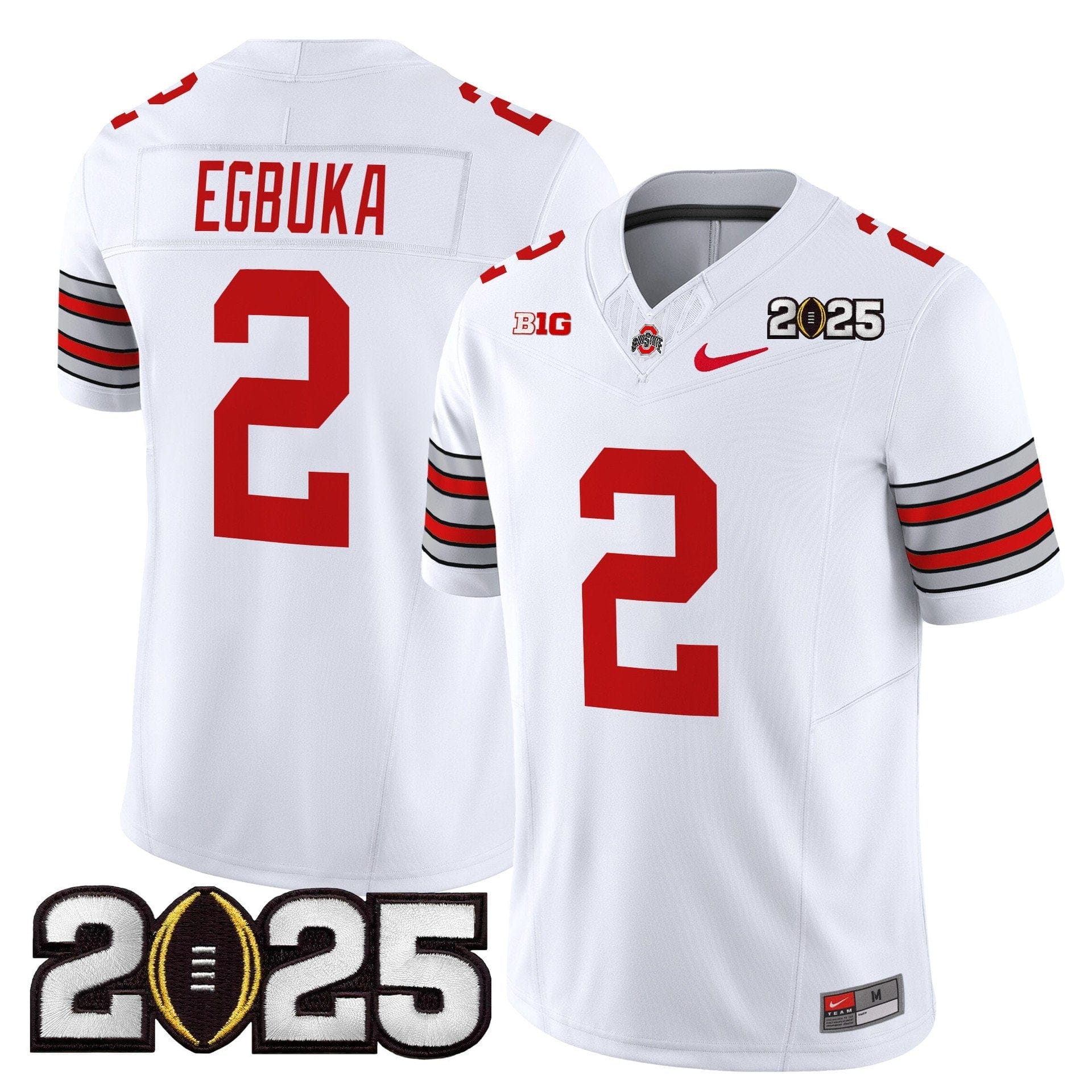 Caleb Downs Jersey #2 Ohio State Buckeyes 2025 Vapor Limited Stitched 2 Caleb Downs Jersey #2 Ohio State Buckeyes 2025 Vapor Limited Stitched - Image 2