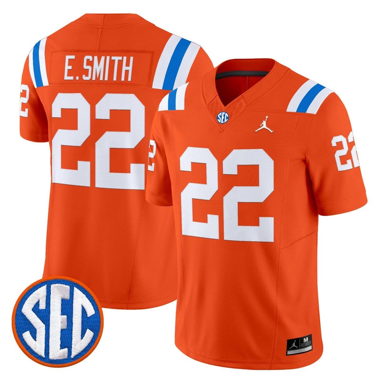 Emmitt Smith Jersey #22 Florida Gators 1960s Throwback Vapor Limited - Image 2