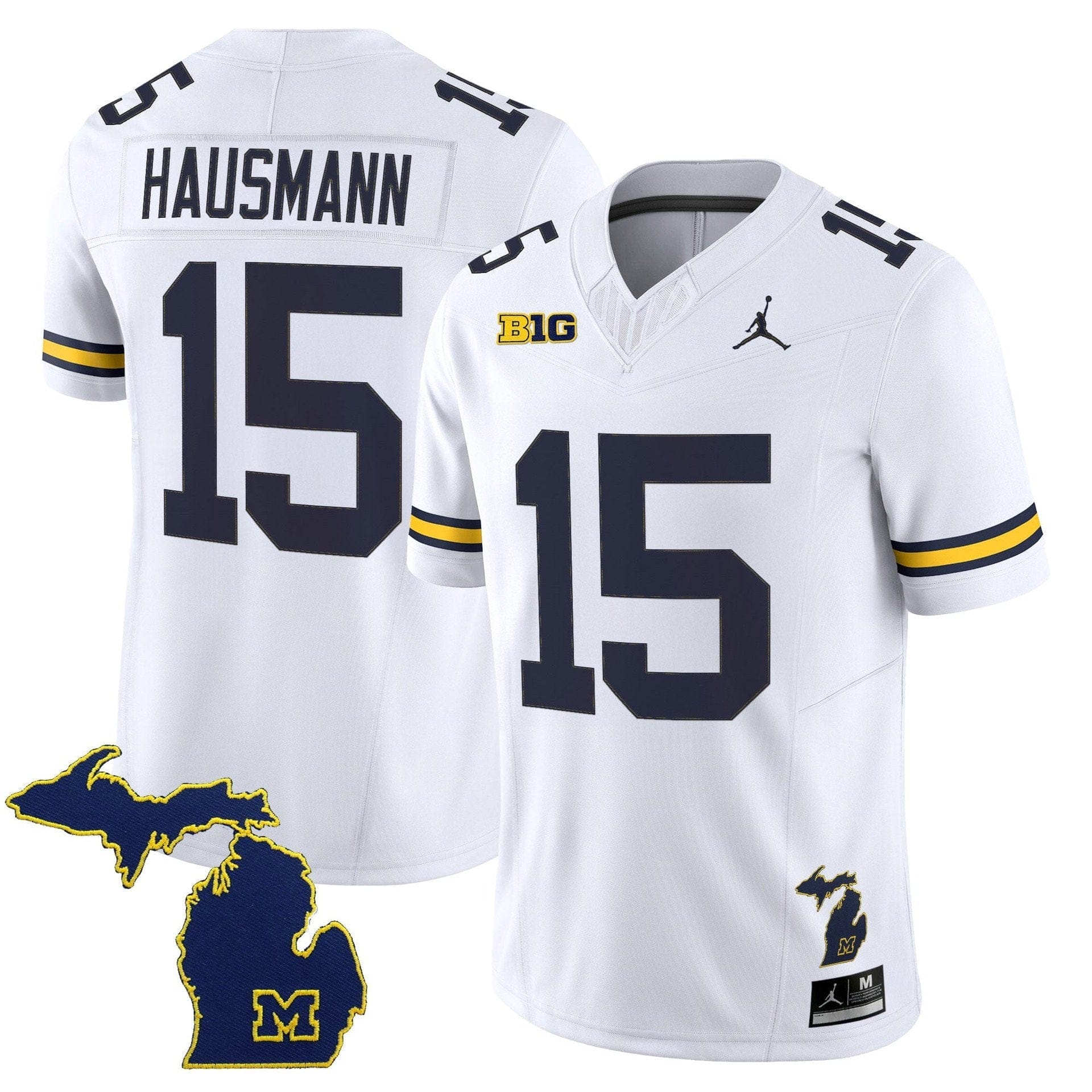 Ernest Hausmann Jersey #15 Michigan Wolverines 2025 Limited V2 Stitched