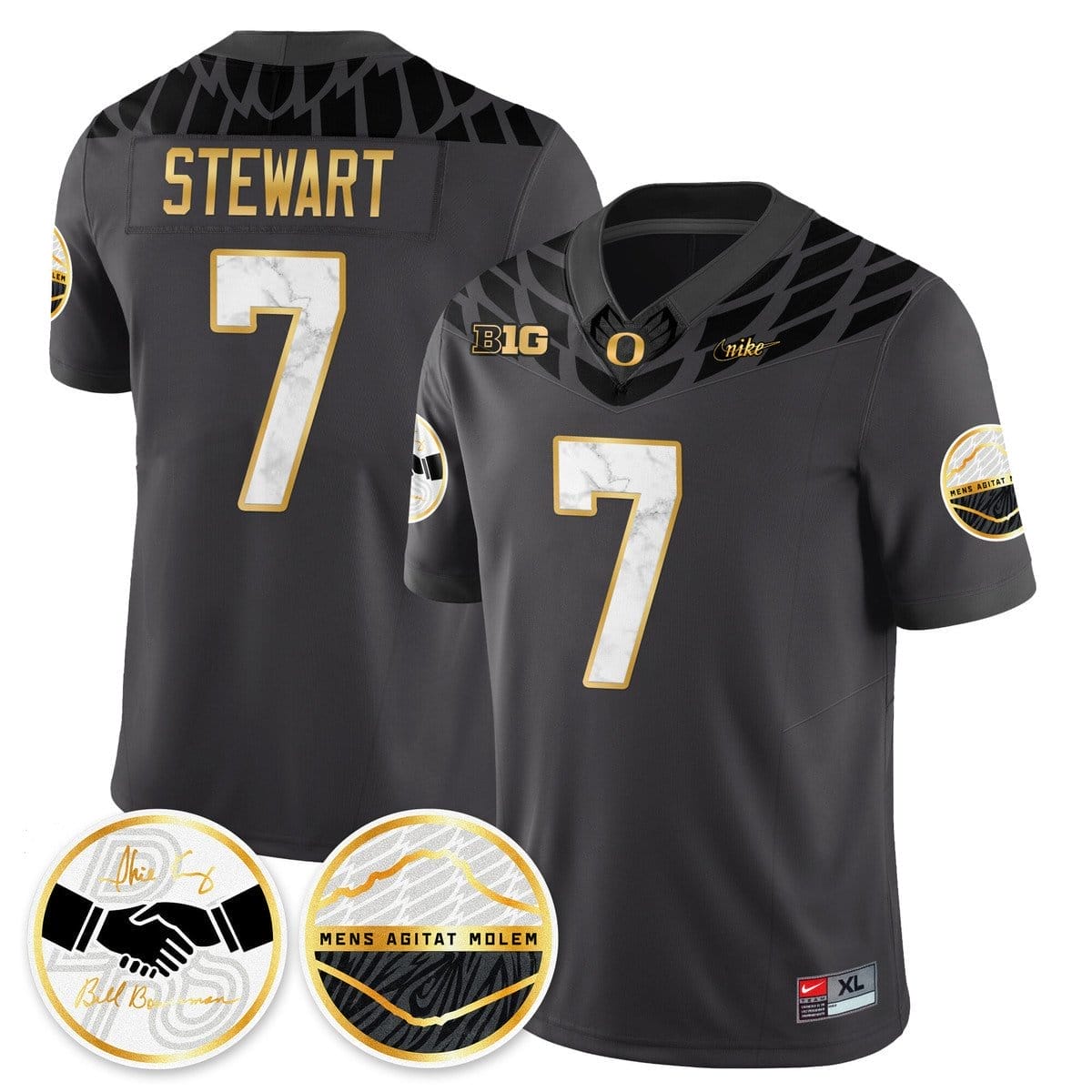 Evan Stewart Jersey #7 Oregon Ducks 2025 Shoe Duck Stitched 1 Evan Stewart Jersey #7 Oregon Ducks 2025 Shoe Duck Stitched