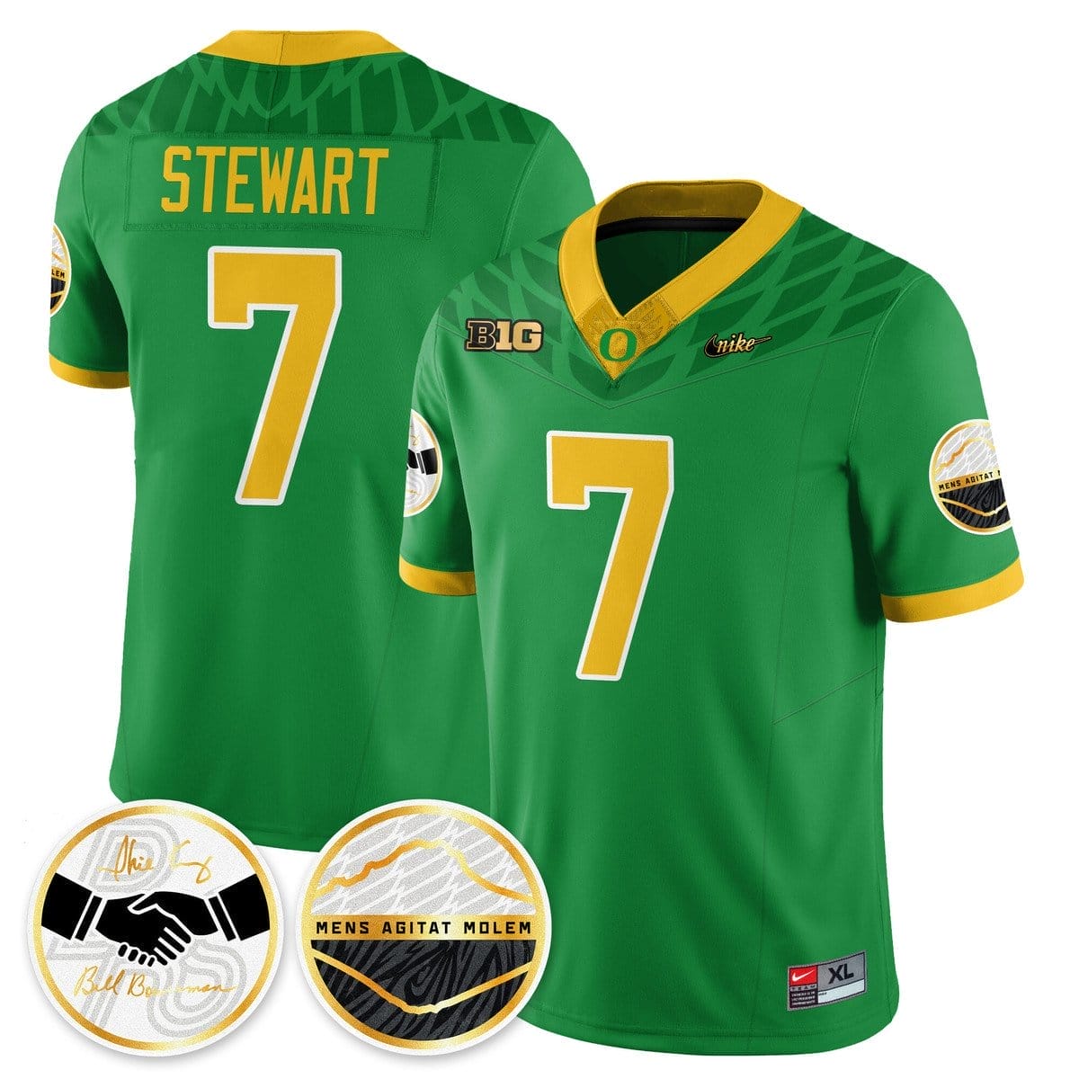 Evan Stewart Jersey #7 Oregon Ducks 2025 Shoe Duck Stitched 4 Evan Stewart Jersey #7 Oregon Ducks 2025 Shoe Duck Stitched - Image 4
