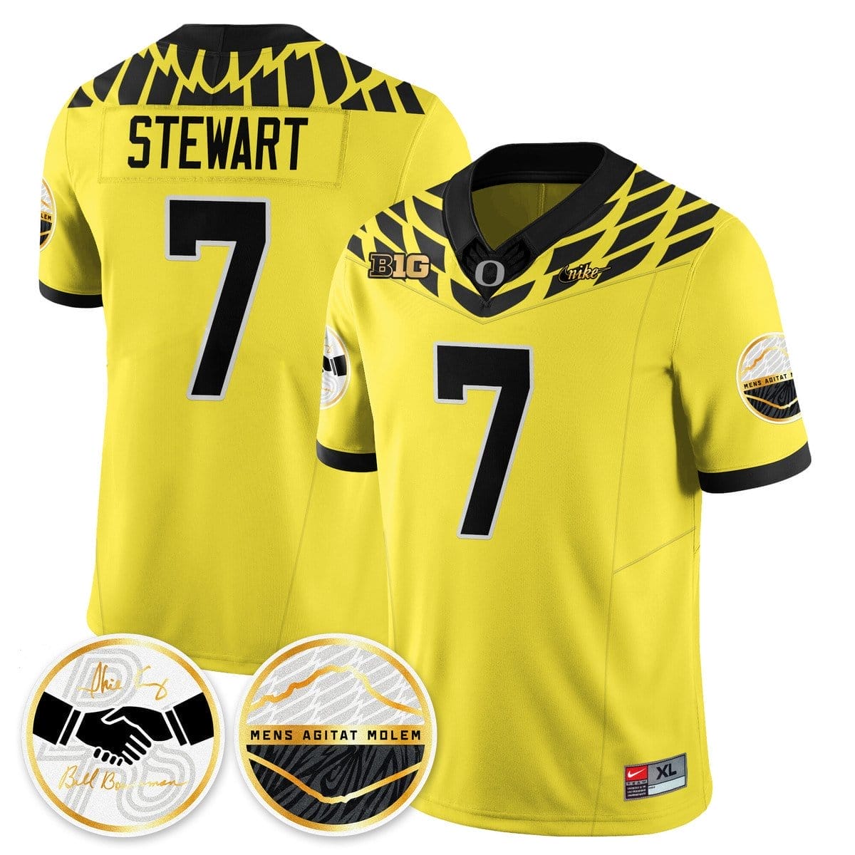 Evan Stewart Jersey #7 Oregon Ducks 2025 Shoe Duck Stitched 5 Evan Stewart Jersey #7 Oregon Ducks 2025 Shoe Duck Stitched - Image 5