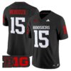 Fernando Mendoza Jersey 15 Indiana Hoosiers 2025 Limited Stitched Black