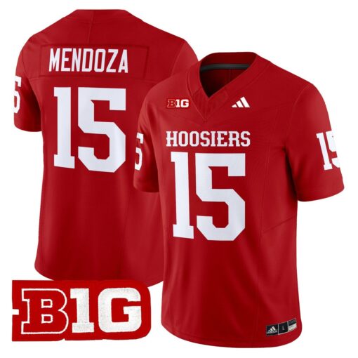 Fernando Mendoza Jersey #15 Indiana Hoosiers 2025 Limited Stitched - Image 5