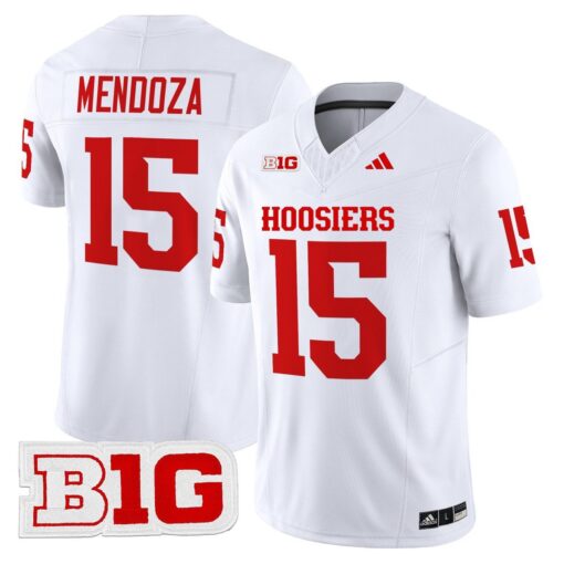 Fernando Mendoza Jersey #15 Indiana Hoosiers 2025 Limited Stitched - Image 2