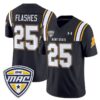 Flashes Jersey 25 Kent State Golden Flashes 2025 Limited Stitched Dark Navy aa943bee d92d 4523 adbe ad07b6a05652