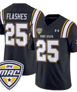 Flashes Jersey #25 Kent State Golden Flashes 2025 Limited Stitched