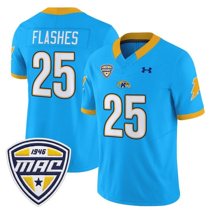 Flashes Jersey #25 Kent State Golden Flashes 2025 Limited Stitched - Image 3