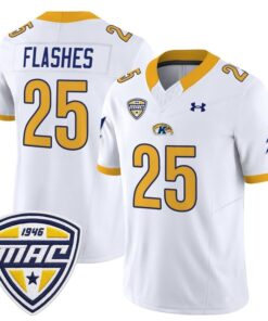 Alternative view of Flashes Jersey #25 Kent State Golden Flashes 2025 Limited Stitched