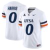 Frank Harris Jersey 0 UTSA Roadrunners 2025 Vapor Limited Stitched White e106bedb 6f2d 4177 bfaa 2da4d433d20d
