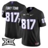 Funky Town Jersey 817 TCU Horned Frogs 2025 Vapor Limited Stitched Black 1079a2dd f6b9 4d79 8194 e4432905edab