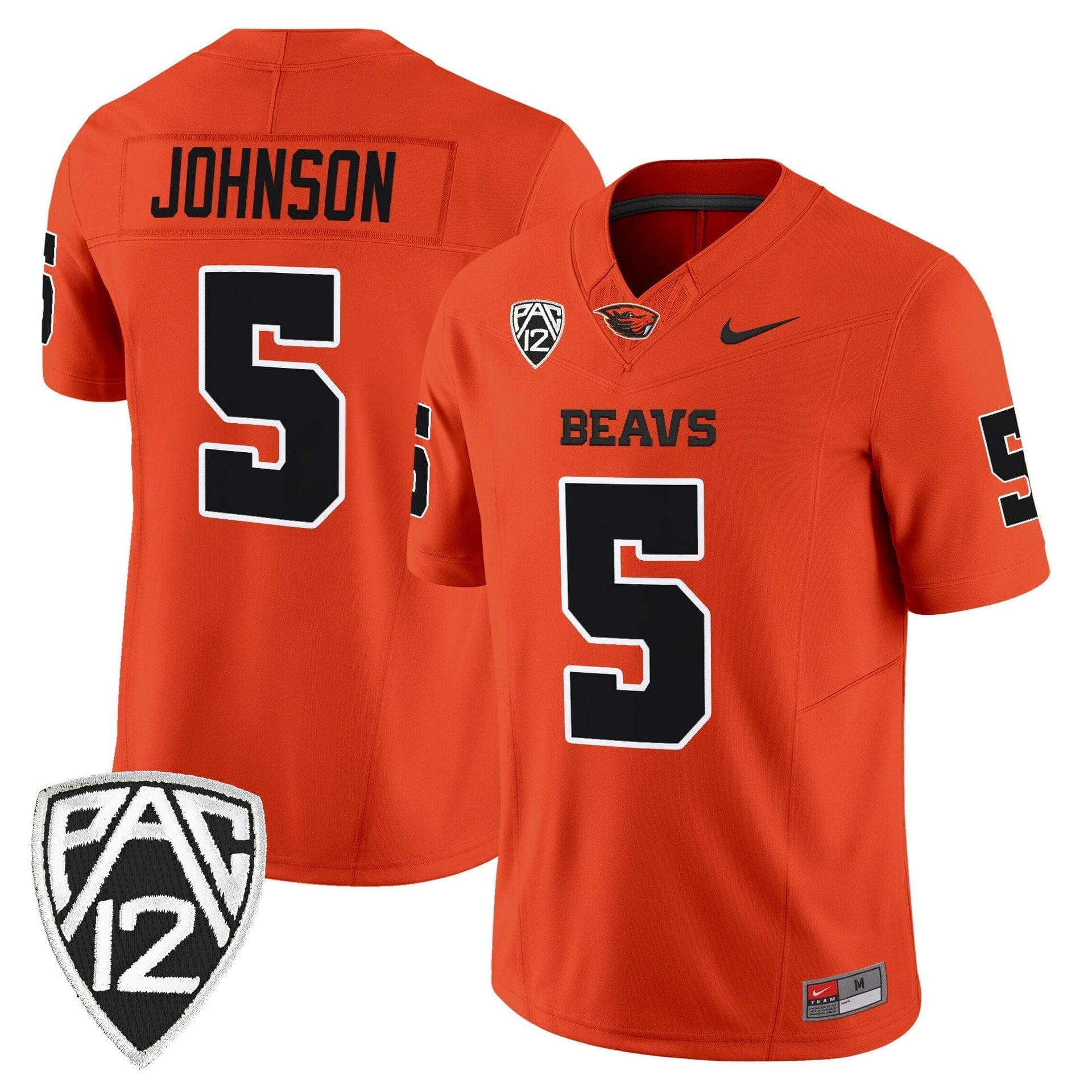 Gabarri Johnson Jersey #5 Oregon State Beavers 2025 Limited Stitched - Image 5