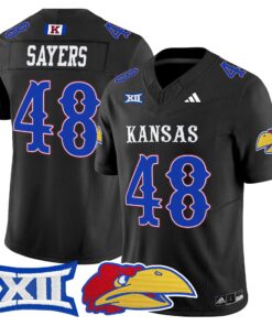 Gale Sayers Jersey #48 Kansas Jayhawks 2025 Vapor Limited Stitched