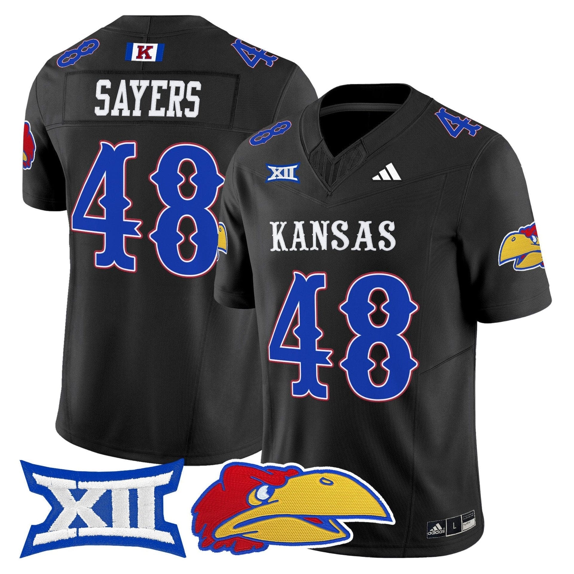 Gale Sayers Jersey #48 Kansas Jayhawks 2025 Vapor Limited Stitched 1 Gale Sayers Jersey #48 Kansas Jayhawks 2025 Vapor Limited Stitched