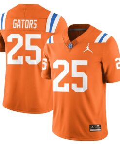 Gators Jersey 25 Florida Gators Bring Back 1960s Throwback Stitched Orange