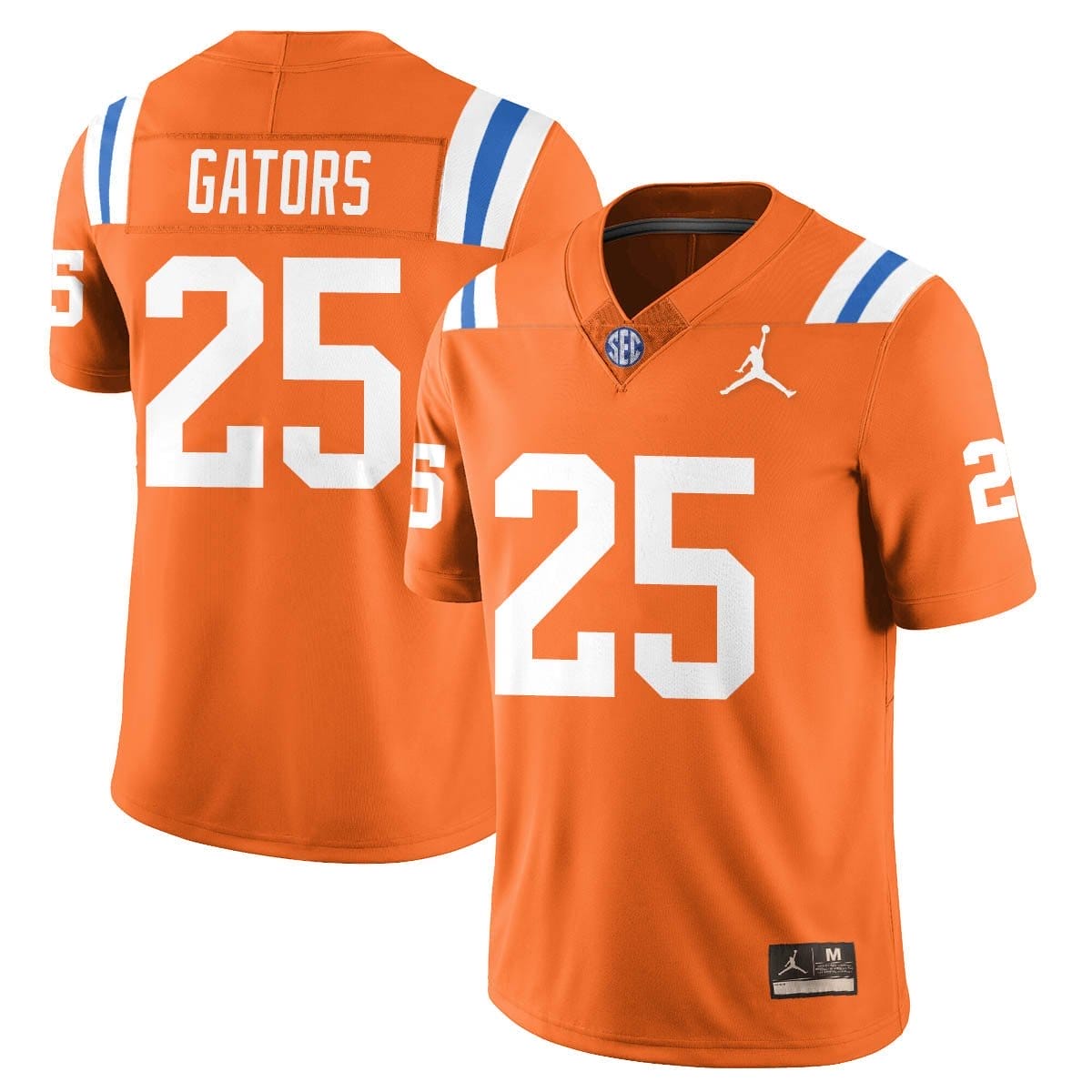 Gators Jersey #25 Florida Gators Bring Back 1960s Throwback Stitched 3 Gators Jersey #25 Florida Gators Bring Back 1960s Throwback Stitched - Image 3