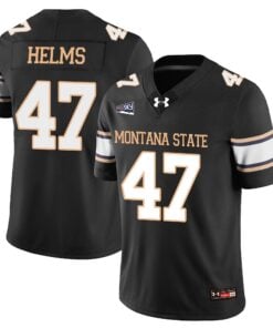 George Helms Jersey #47 Montana State Bobcat Football 2025 Stitched
