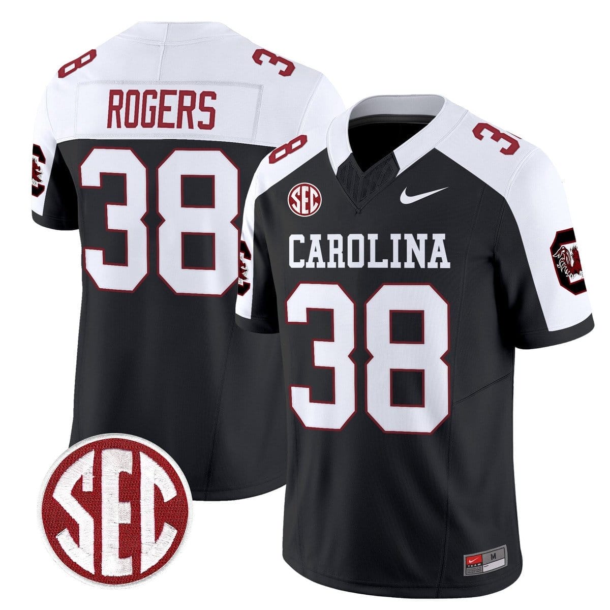 George Rogers Jersey #38 Carolina 1980 Throwback Rebrand 2026 3 George Rogers Jersey #38 Carolina 1980 Throwback Rebrand 2026 - Image 3