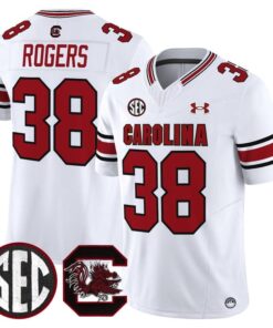 Alternative view of George Rogers Jersey #38 South Carolina Gamecocks 2025 Stitched