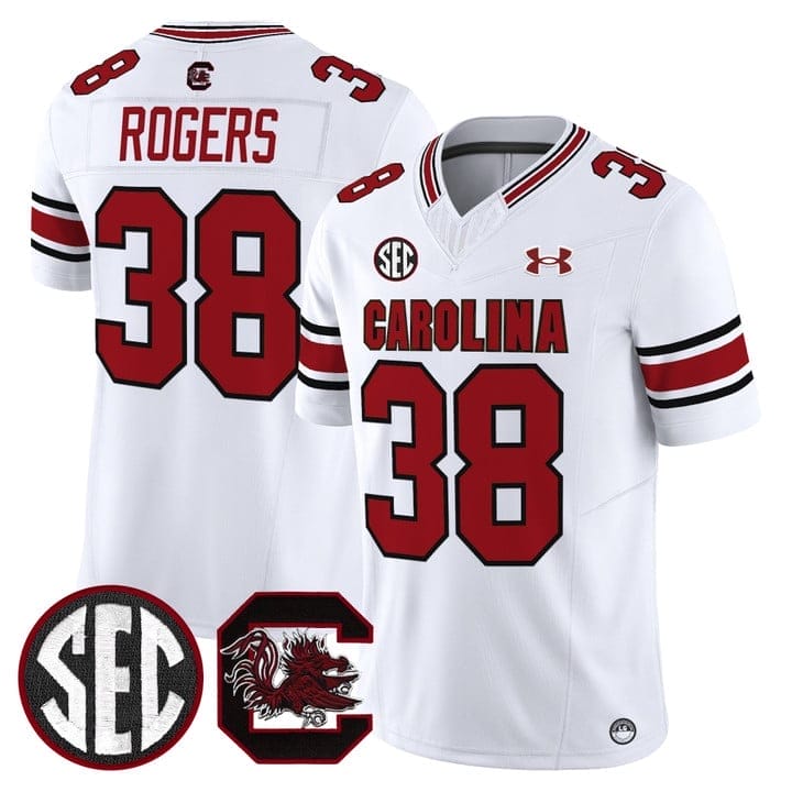 George Rogers Jersey #38 South Carolina Gamecocks 2025 Stitched - Image 2