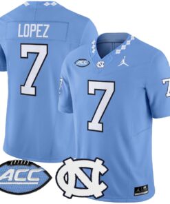 Gio Lopez Jersey #7 North Carolina Tar Heels 2025 Limited Stitched 7 Gio Lopez Jersey 7 North Carolina Tar Heels 2025 Limited Stitched Blue c2a21439 8796 4608 b68c 5f00127d97cb