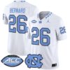 Giovani Bernard Jersey #26 North Carolina Tar Heels 2025 Stitched 7 Giovani Bernard Jersey 26 North Carolina Tar Heels 2025 Stitched White