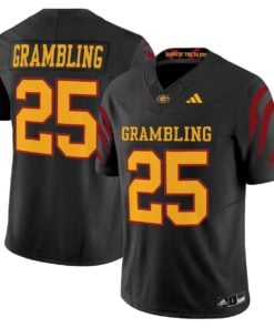 Grambling Jersey #25 Grambling Tigers 2025 Vapor Limited Stitched