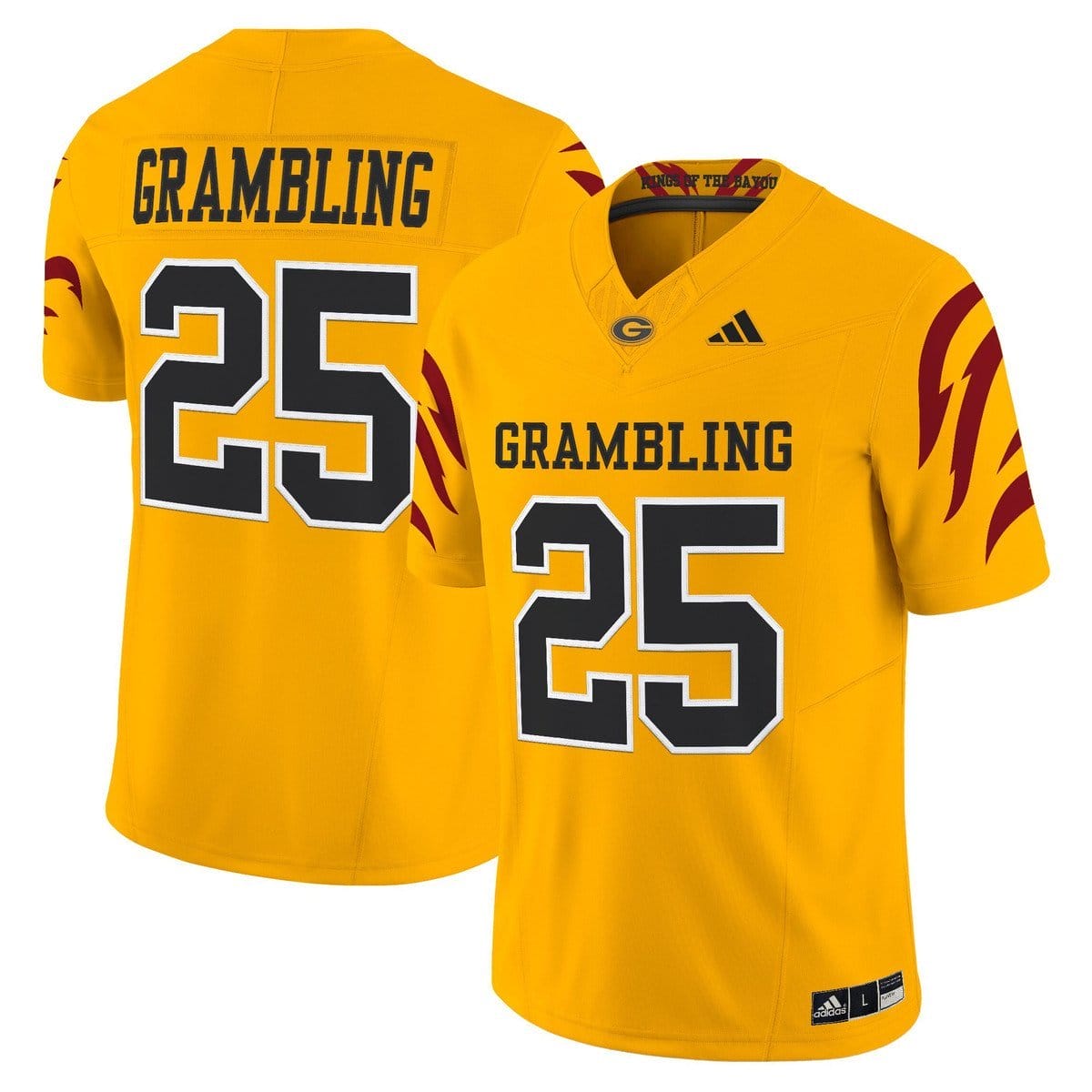Grambling Jersey #25 Grambling Tigers 2025 Vapor Limited Stitched 3 Grambling Jersey #25 Grambling Tigers 2025 Vapor Limited Stitched - Image 3