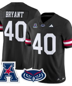 Harrison Bryant Jersey #40 Florida Atlantic Owls 2025 All Stitched