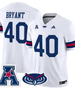 Alternative view of Harrison Bryant Jersey #40 Florida Atlantic Owls 2025 All Stitched