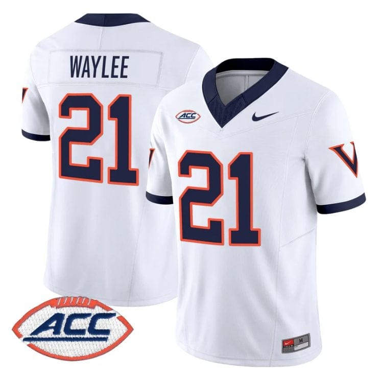 Harrison Waylee Jersey #21 Virginia Cavaliers 1995 Throwbacks Stitched