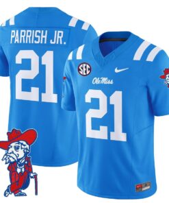 Henry Parrish Jr Jersey #21 Ole Miss Rebels 2025 Limited V2 8 Henry Parrish Jr Jersey 21 Ole Miss Rebels 2025 Limited V2 Powder Blue 26f81893 13b0 46f3 a86b a57ff69f0bfb