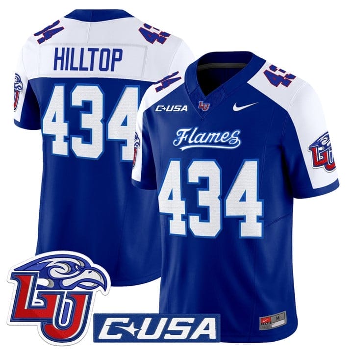 Hilltop Jersey #434 Liberty Flames 2025 Vapor Limited Stitched - Image 3