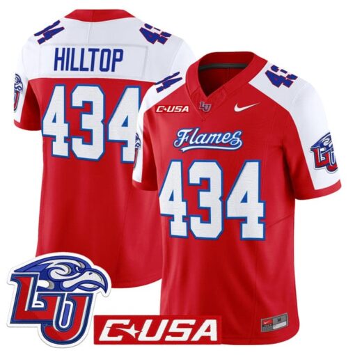 Hilltop Jersey #434 Liberty Flames 2025 Vapor Limited Stitched - Image 4
