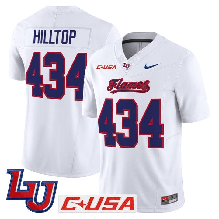 Hilltop Jersey #434 Liberty Flames 2025 Vapor Limited Stitched