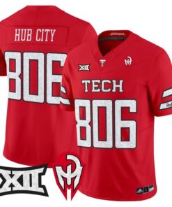 Hub City Jersey or Stitched Red