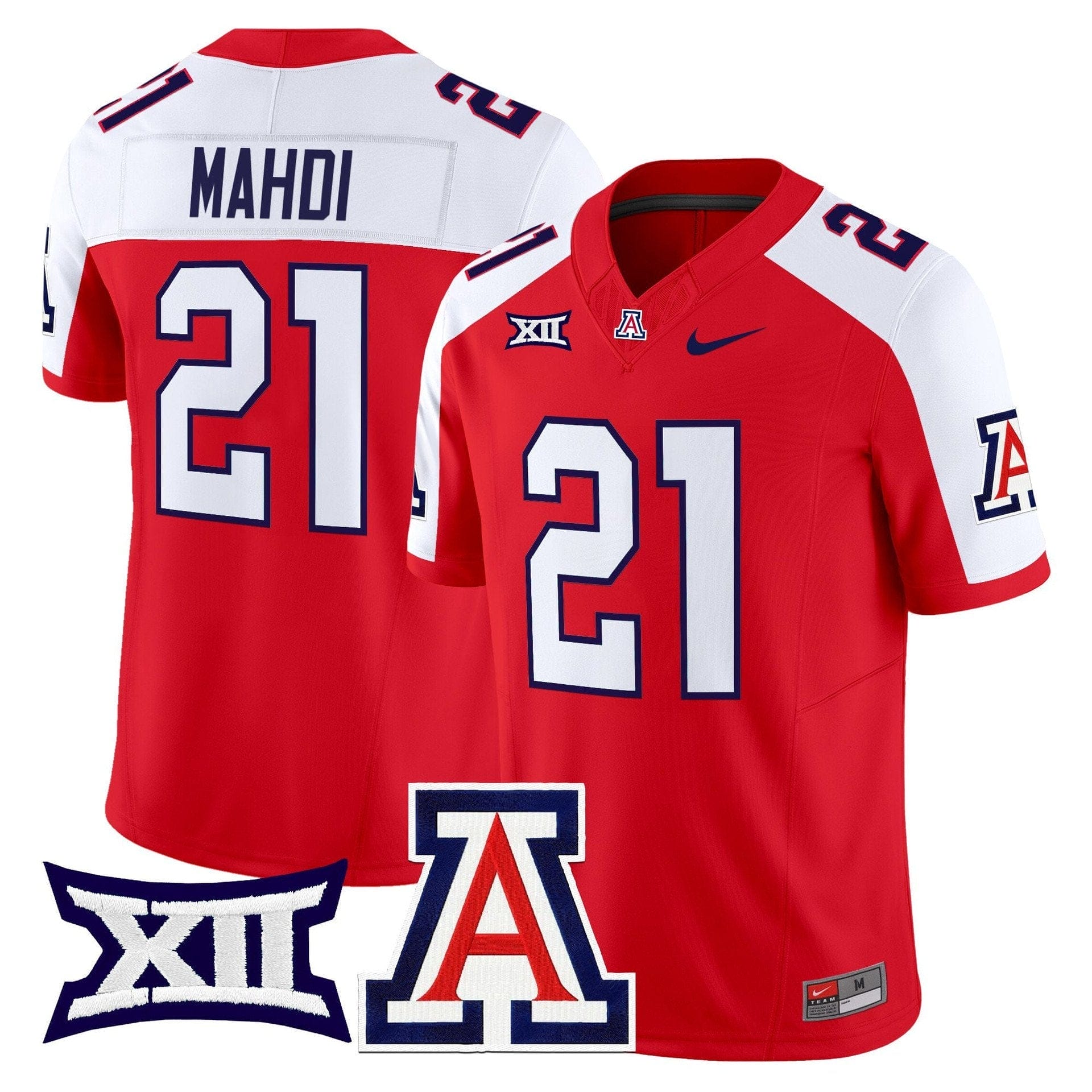 Ismail Mahdi Jersey #21 Arizona Wildcats 2025 Limited Stitched - Image 4