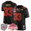Jack Sawyer Jersey #33 Ohio State National Champions 2025 Patch