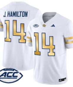 Joe Hamilton Jersey #14 Georgia Tech Yellow Jackets 2025 Stitched
