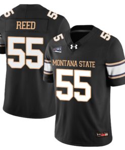 JT Reed Jersey #55 Montana State Bobcat Football 2025 Stitched