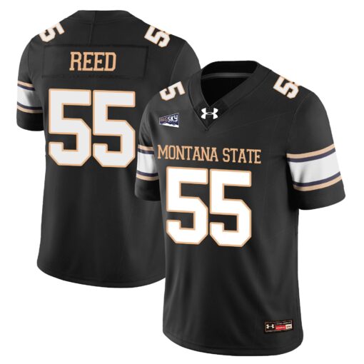 JT Reed Jersey #55 Montana State Bobcat Football 2025 Stitched