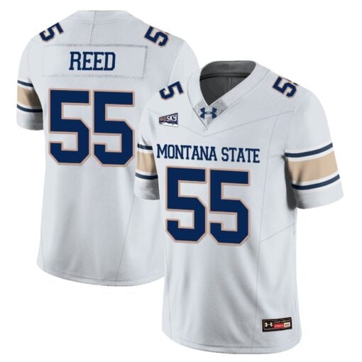 JT Reed Jersey #55 Montana State Bobcat Football 2025 Stitched - Image 2