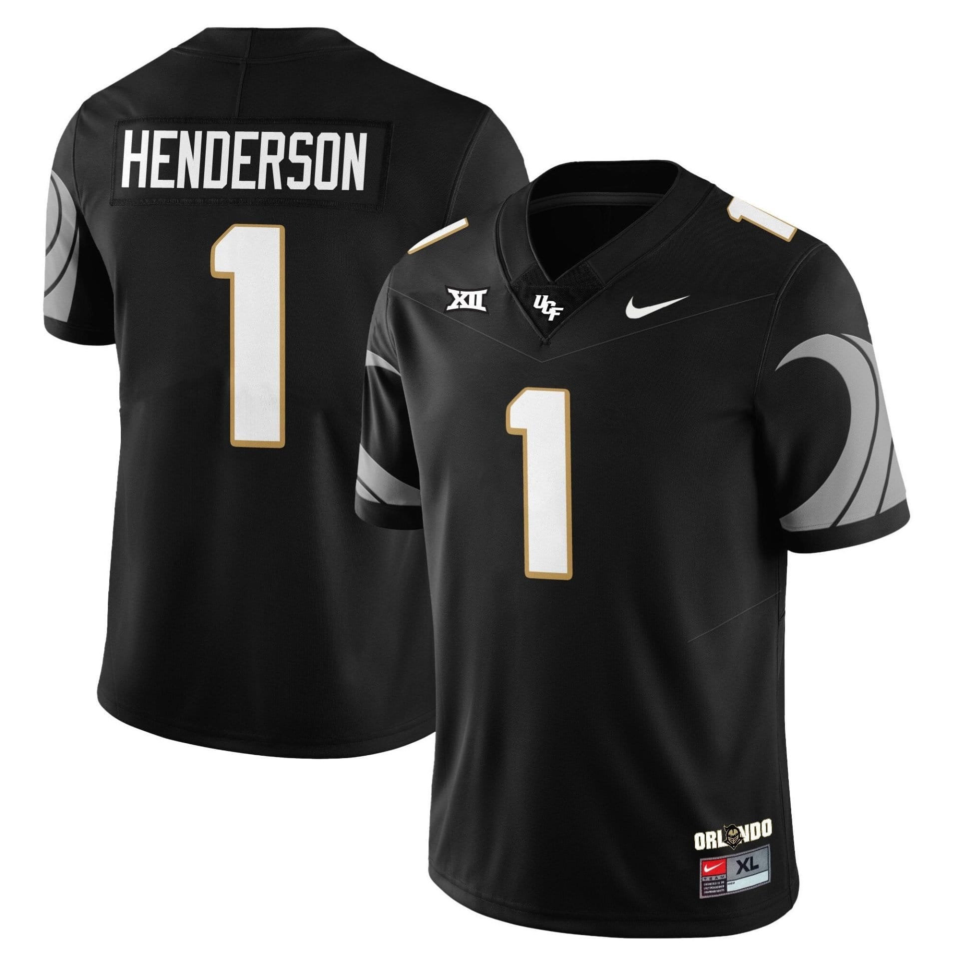 Ja'Cari Henderson Jersey #1 UCF Football 2025 Core Uniforms Stitched