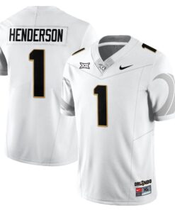 Alternative view of Ja'Cari Henderson Jersey #1 UCF Football 2025 Core Uniforms Stitched