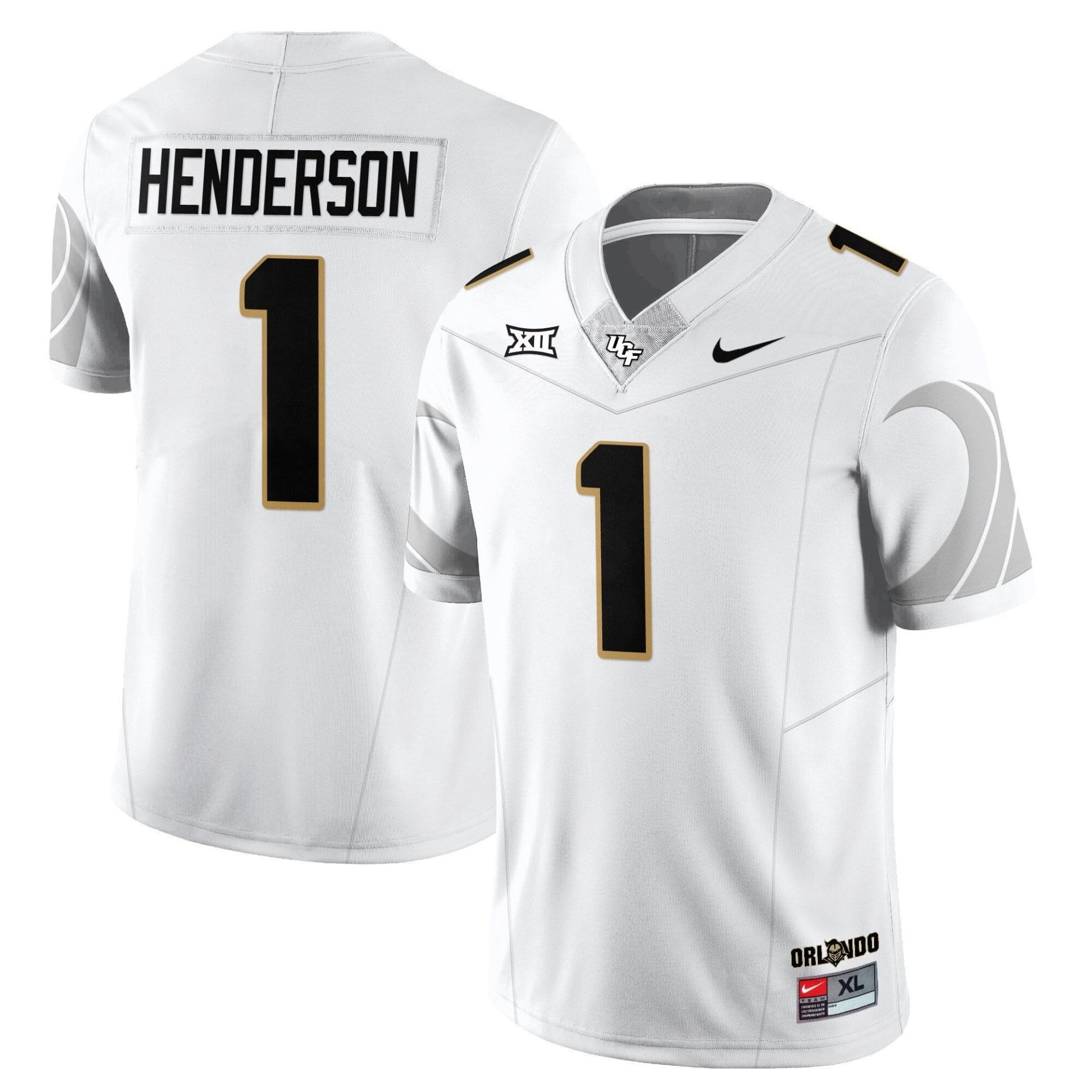 Ja'Cari Henderson Jersey #1 UCF Football 2025 Core Uniforms Stitched - Image 2